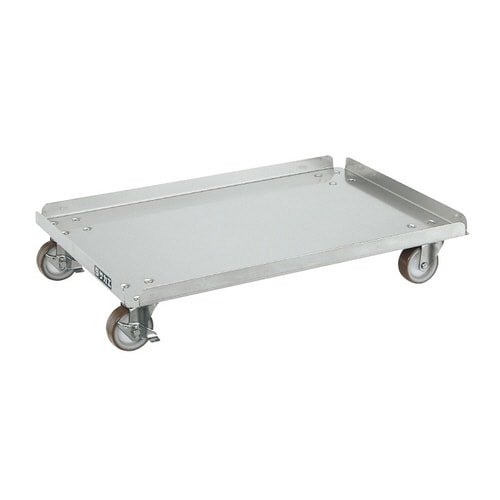 ステンレスコンテナ台車(ナイロンウレタン車)