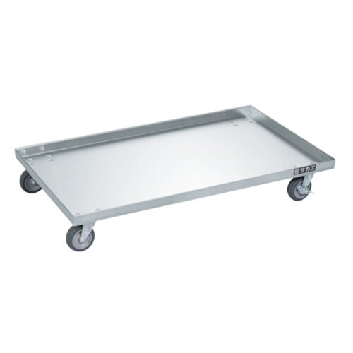 ステンレスコンテナ台車(エラストマー車)