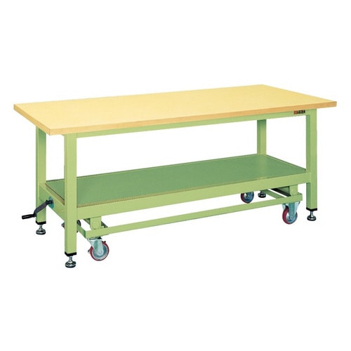 超重量作業台KWCタイプ(ハンドル昇降移動式)