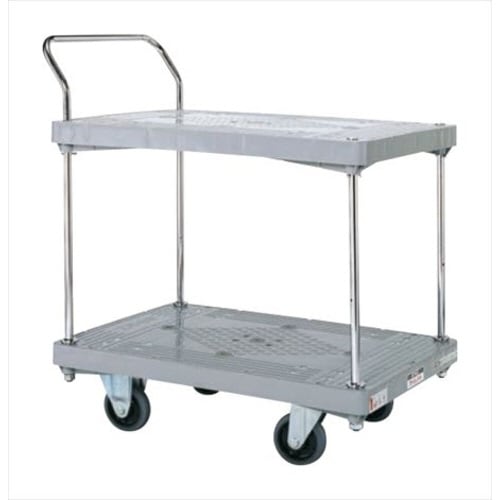 樹脂ハンドカー(2段片袖・標準キャスター)