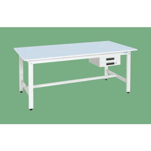 軽量作業台(抗ウイルス天板・キャビネット1段付)