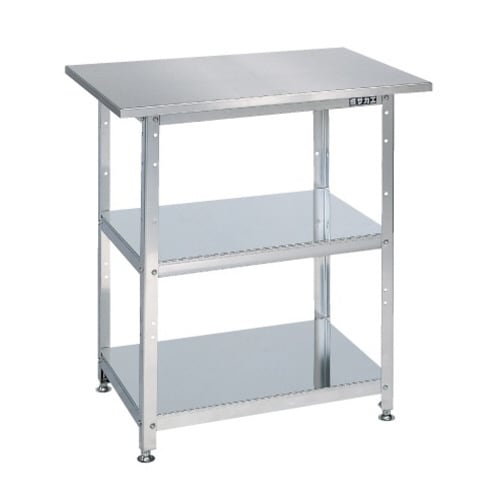 ステンレス一人用作業台(固定式・SUS304)