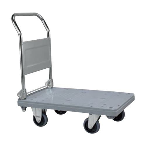 樹脂ハンドカー(取手折りタタミ式・標準キャスター)