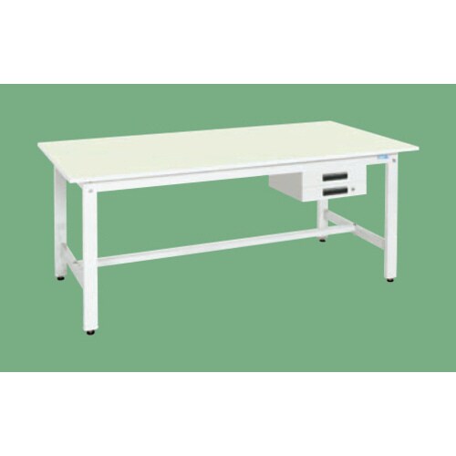 軽量作業台(抗ウイルス天板・キャビネット1段付)