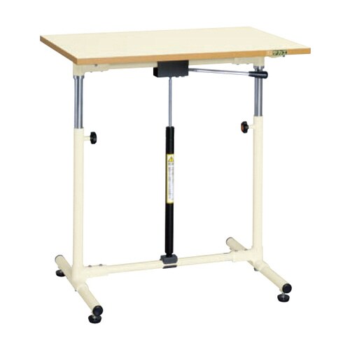軽量セルワーク作業台ガスバネ式