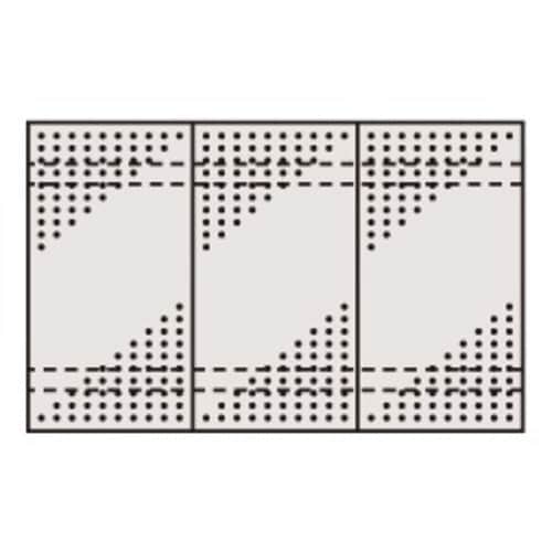 ステンレスパンチングウォールシステム 壁取付型