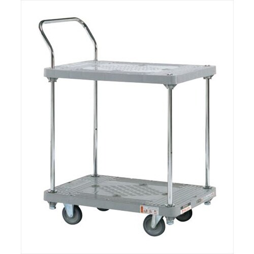 樹脂ハンドカー(2段片袖・サイレントキャスター)