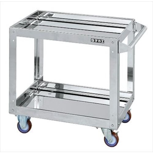 ステンレスCSスーパーワゴン(自在4)