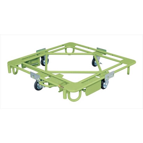 自在移動回転台車(中量型・フットブレーキ付)