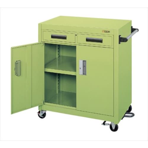 パネルワゴン(天板フラット・引出し・扉付・B付)