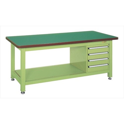 超重量作業台Wタイプ(キャビネットW−4N付)