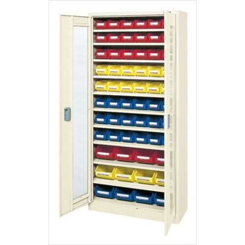 コンテナラックケース(パーツボックス・扉付)