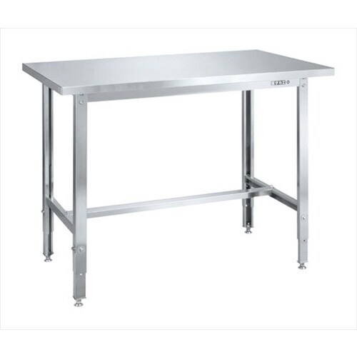 ステンレス高さ調整作業台(ステンレスカブセ天板)