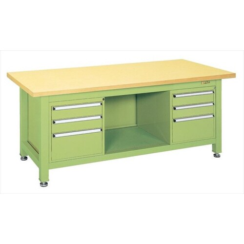 超重量作業台(キャビネットW−3N×2個付)