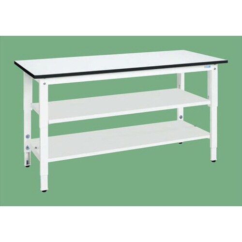 軽量高さ調整作業台TKK8タイプ(中板・中棚付)