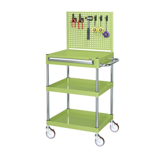 CSパールワゴン(引出し・上部パンチングパネル付)