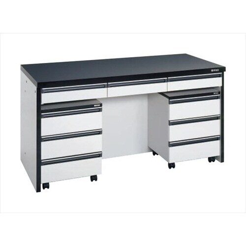 サイド実験台(キャビネットワゴン2台・引出し付)