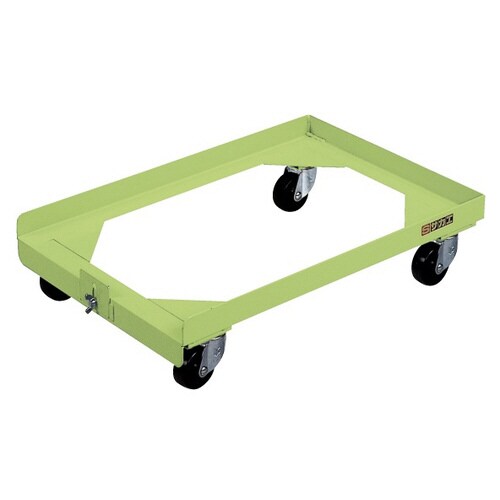 コンテナ台車(200kgタイプ・グリーン)