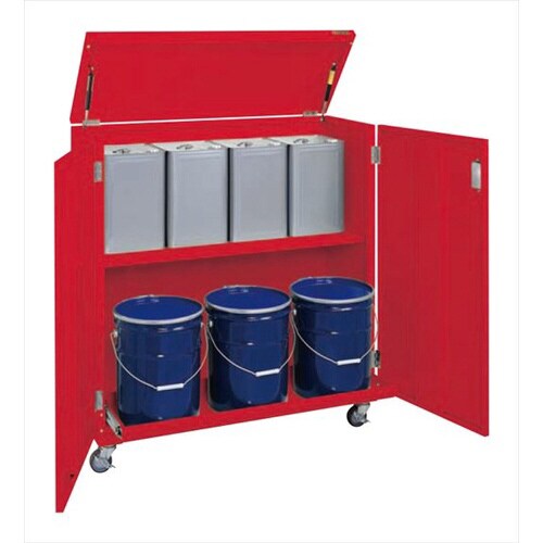 一斗缶保管庫(一斗缶・ペール缶兼用タイプ・移動式)