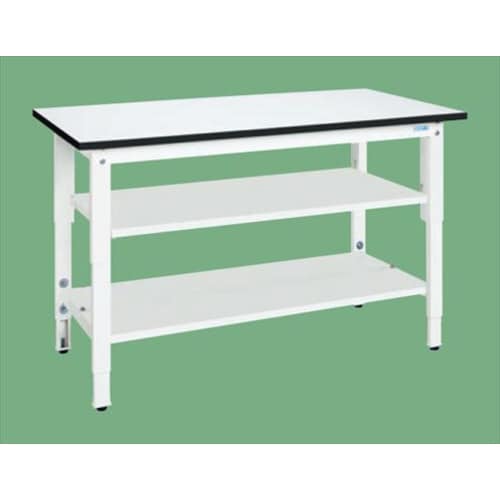 軽量高さ調整作業台TKK8タイプ(中板・中棚付)
