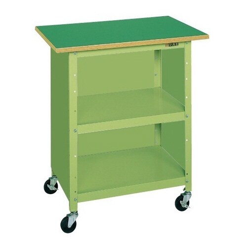 一人用作業台(軽量移動式・3方パネル付)