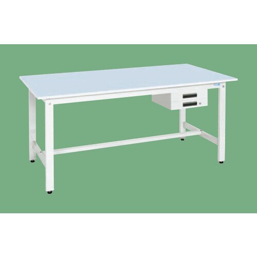 軽量作業台(抗菌・抗ウイルス天板・キャビネット付)