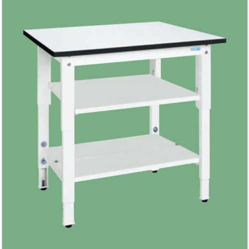 軽量高さ調整作業台TKK8タイプ(中板・中棚付)