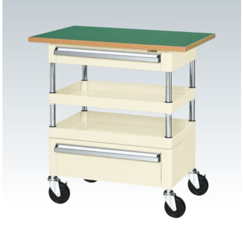 CSパールワゴン(中量タイプ・引出し・天板付)