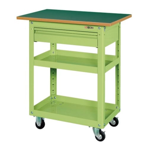 スーパーワゴン(天板付・1段引出し付)