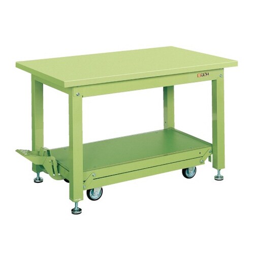 重量作業台KWCタイプ(ペダル昇降移動式)