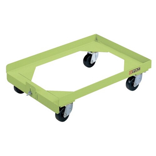 コンテナ台車(200kgタイプ・グリーン)