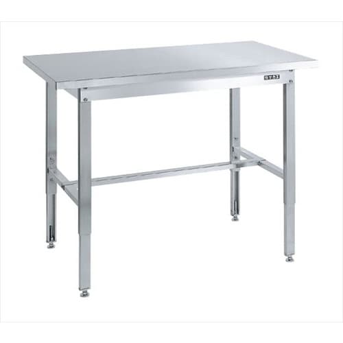 ステンレス高さ調整作業台(ステンレスカブセ天板)