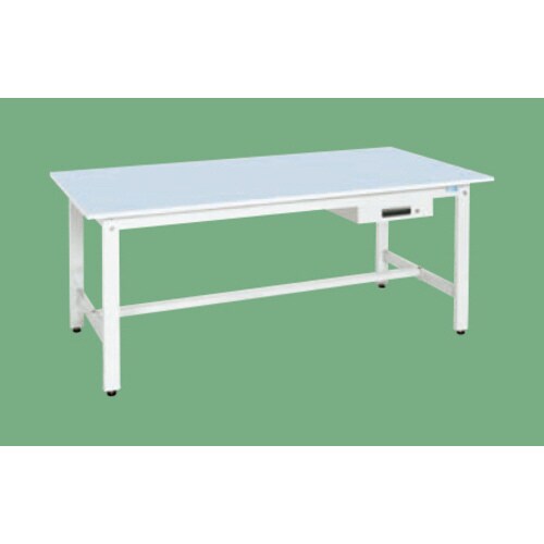 軽量作業台(抗ウイルス天板・キャビネット1段付)