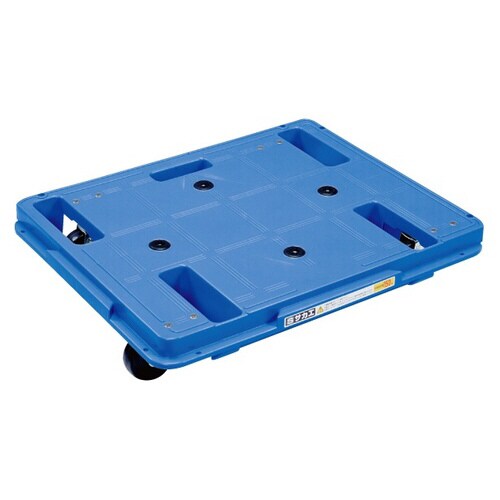 樹脂台車(スタッキング・連結仕様)4輪自在タイプ