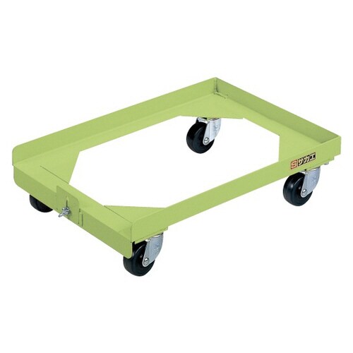 コンテナ台車(200kgタイプ・グリーン)