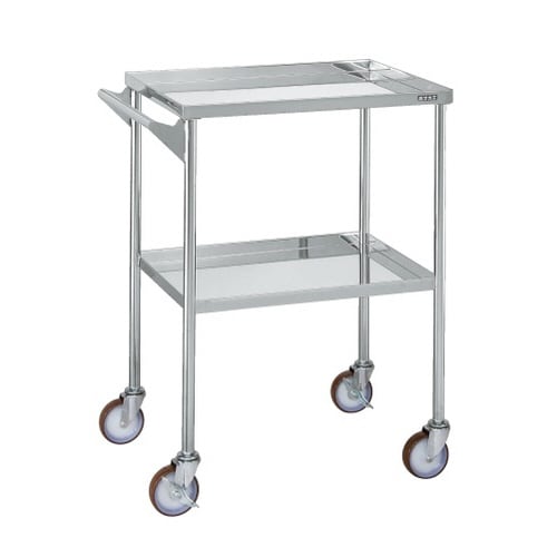 ステンレスCSワゴン(取手付・SUS304)