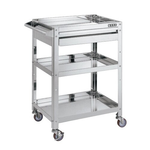 スーパーワゴン引出し1段仕様(自在4輪)