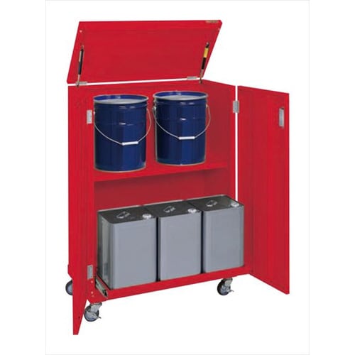 一斗缶保管庫(一斗缶・ペール缶兼用タイプ・移動式)