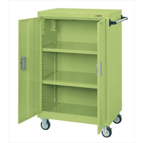 パネルワゴン(天板フラット・扉付)