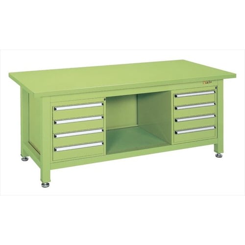 超重量作業台(キャビネットW−4N×2個付)