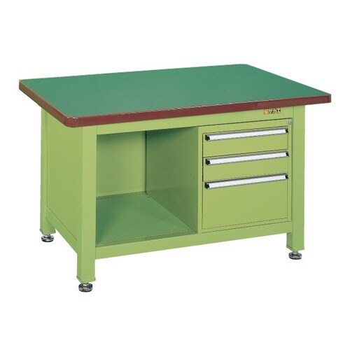 超重量作業台Wタイプ(キャビネットW−3N付)