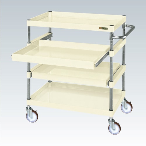 CSパールワゴン(中量タイプ・スライド棚付)