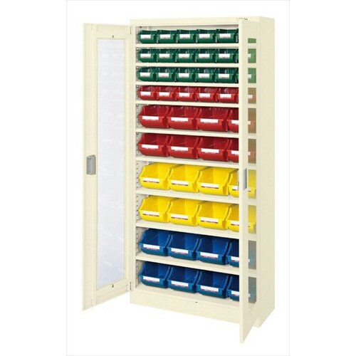 コンテナラックケース(パーツボックス・扉付)