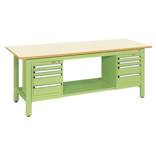 軽量作業台KKタイプ(スモールキャビネット付)