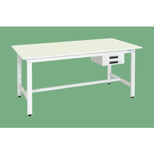 軽量作業台(抗菌・抗ウイルス天板・キャビネット付)