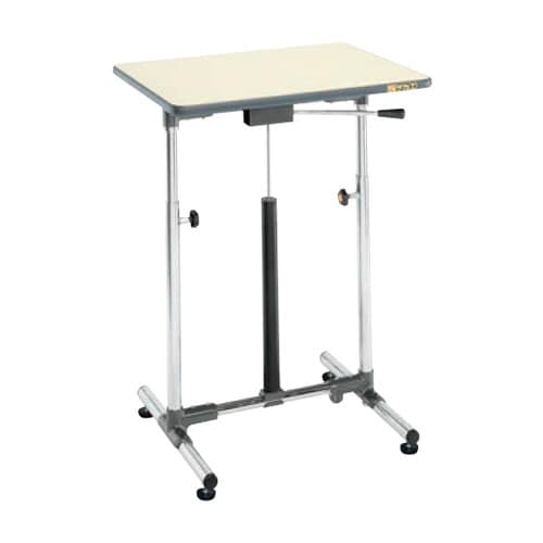 軽量セルワーク作業台ガスバネ式