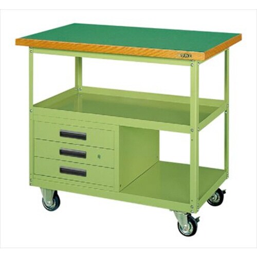 移動作業車(下段3段引出し付)