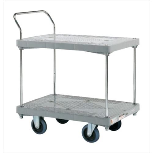 樹脂ハンドカー(2段片袖・サイレントキャスター)