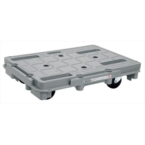 樹脂台車(スタッキング・連結仕様)4輪自在タイプ