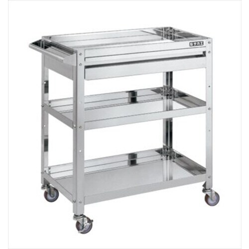 スーパーワゴン引出し1段仕様(自在4輪)